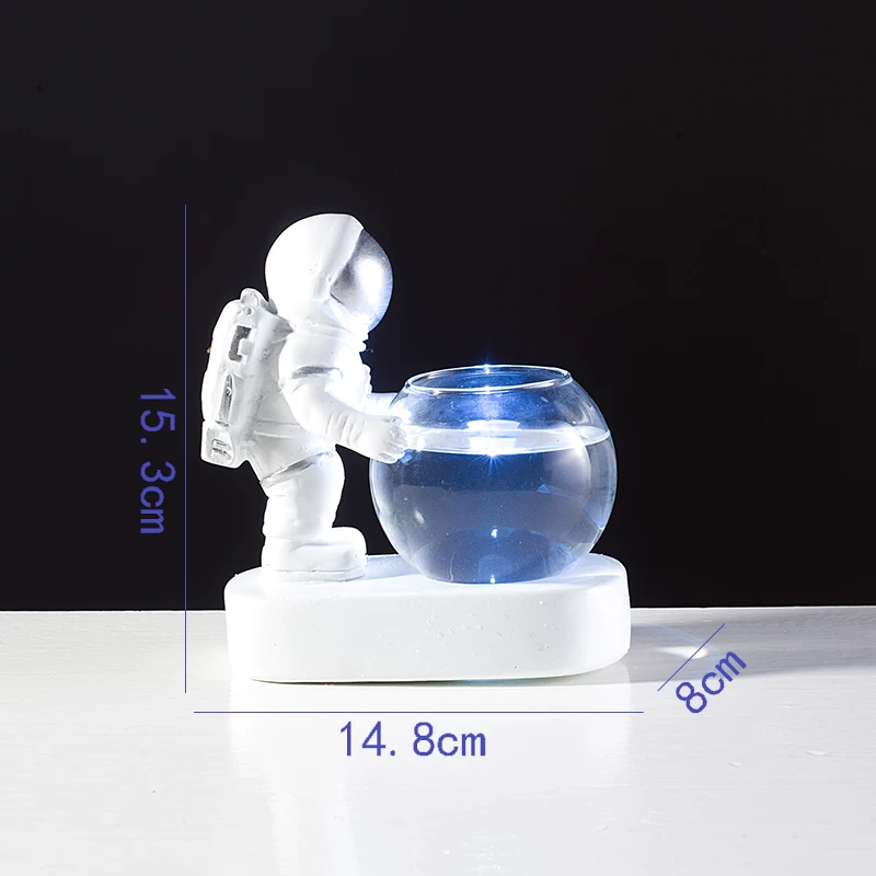 مجسمه دکوراتیو چراغدار طرح Astronaut 