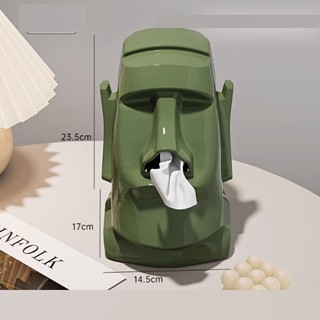 جعبه دستمال کاغذی با قابلیت نگهداری هدفون و عینک - طرح Stone