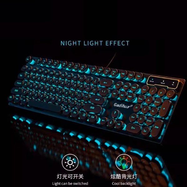 کیبورد کابلی طرح مکانیکال