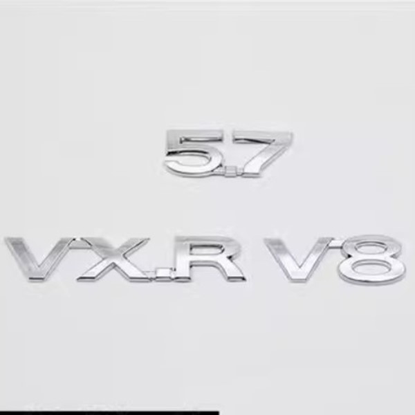 ست اصلی 3 عددی لوگو عقب تویوتا لندکروز (کروم)