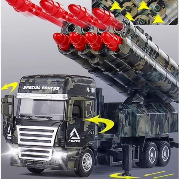 اسباب بازی کامیون موشک انداز