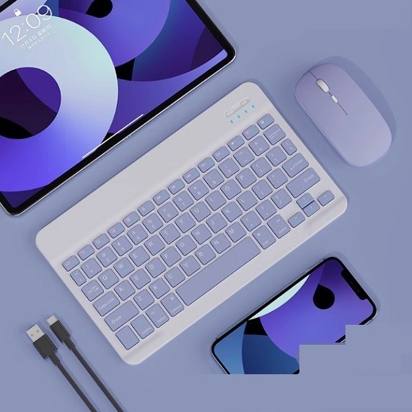 مجموعه موس و کیبورد وایرلس NETBUG بهمراه کابل شارژ