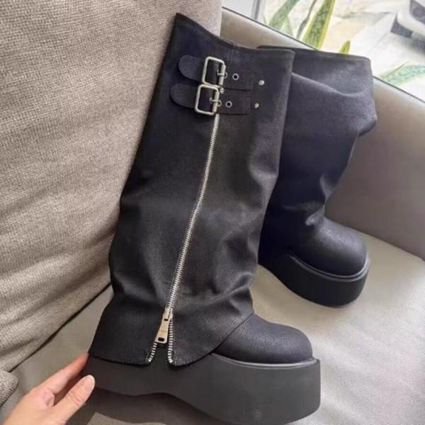 چکمه های بلند زنانه (ضخیم)