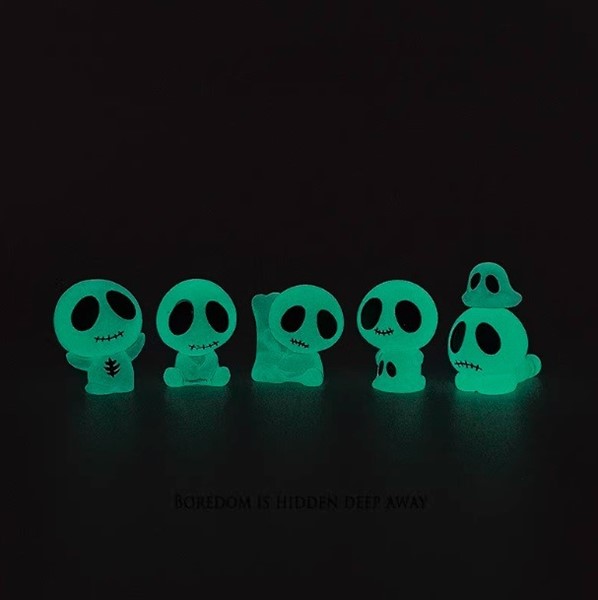 مجسمه شب رنگ ارواح - پک 6 عددی