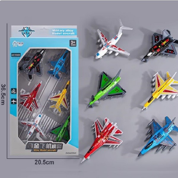 اسباب بازی هواپیمای جنگنده - ست 6 عددی 